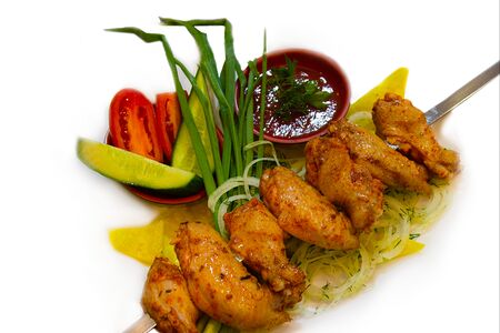 Куриное бедро на кости