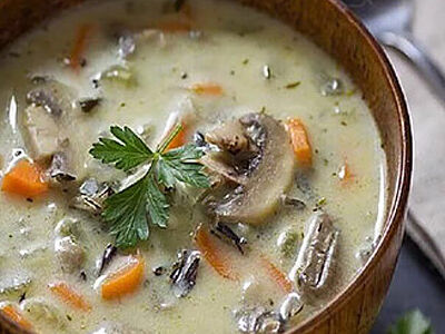 Суп грибной