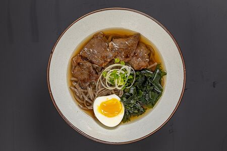 Соба суп с говядиной