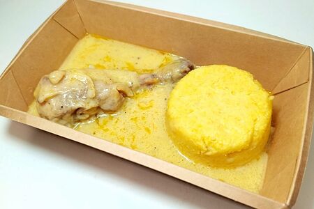 Курица в сливочном соусе халяль