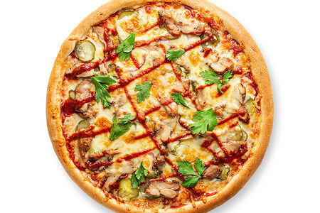 Пицца Шашлычная с курицей