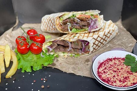 Шаурма с говядиной