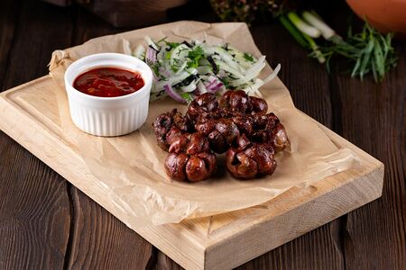 Шашлык из бараньих почек