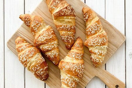 Круассаны на сливочном масле с лимонным кремом