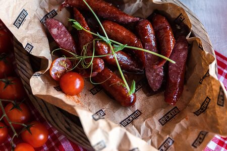 Колбаски охотничьи