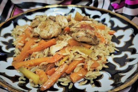 Плов с курицей