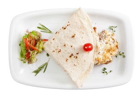 Стейк из cвинoй шеи под грибами