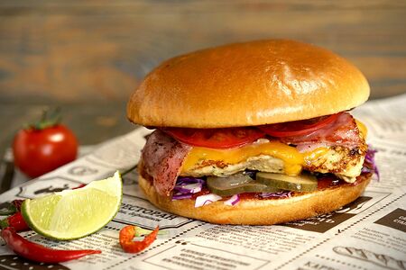 Бургер Куриный Xl