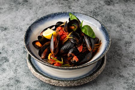 Мидии в соусе промто