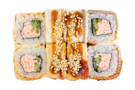 Холодный ролл Канада крабс