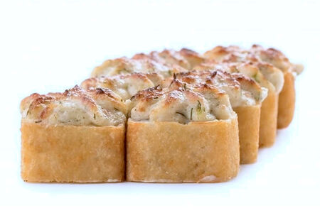 Запеченная темпура с курицей