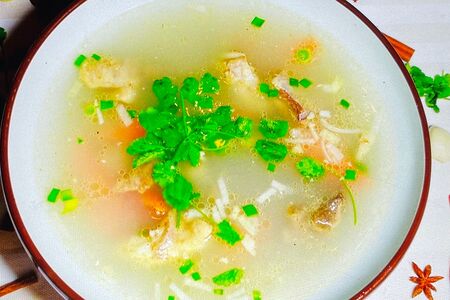 Китайский суп из баранины