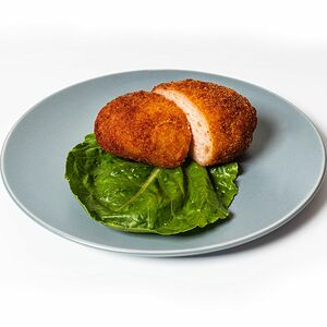 Зразы с ветчиной и сыром жареные