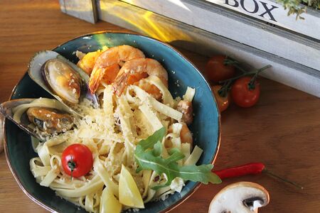 Паста с морепродуктами