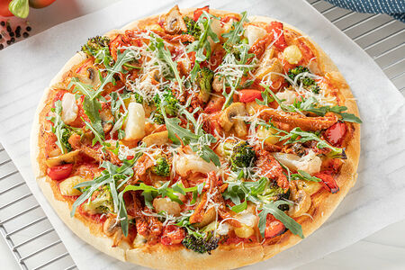 Веганская 31 см тонкое тесто