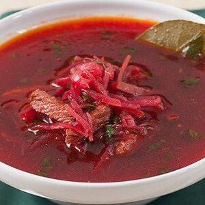 Борщ с говядиной