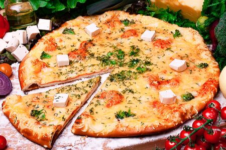 Пицца Сырная - 3 вида сыра