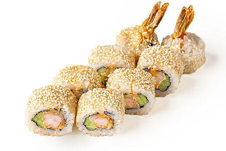 Ролл с креветкой