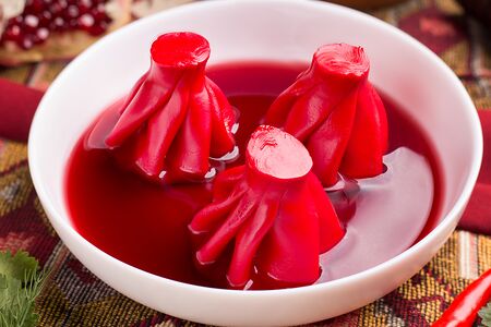 Хинкали в вине