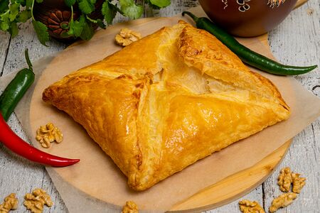 Хачапури слоёный