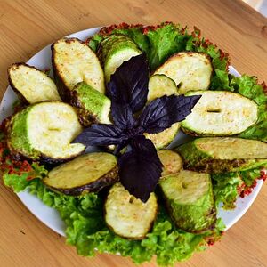 Кабачки на мангале