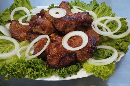 Шашлык из шейки свинины в фирменном маринаде