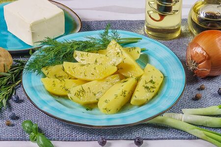 Картофель отварной