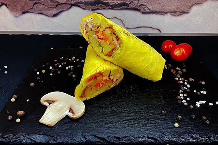 Мини-шаурма со свининой