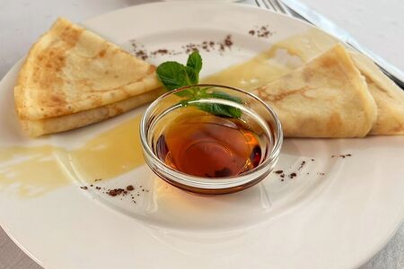 Блинчики с кленовым сиропом