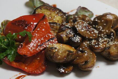 Овощи на гриле