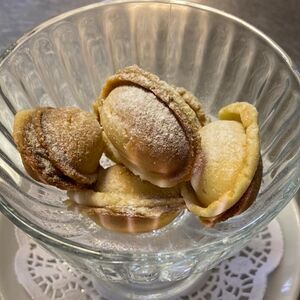 Орешки со сгущённым молоком