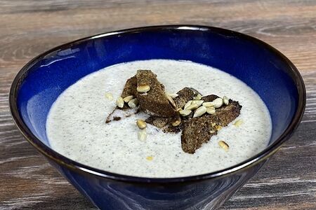 Суп-крем грибной