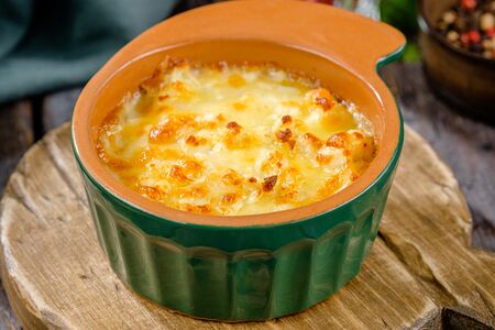 Жюльен с шампиньонами