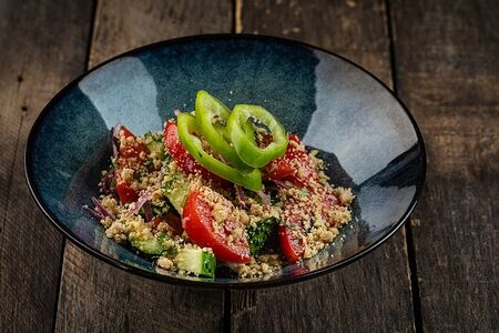 Овощной с грецкими орехами