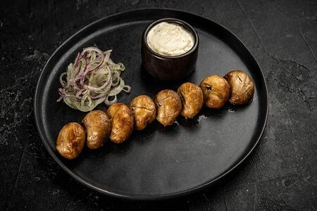 Шампиньоны на углях