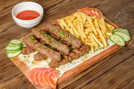 Set Люля-кебаб и картофель фри