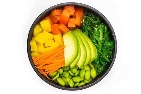 Поке вегетарианское