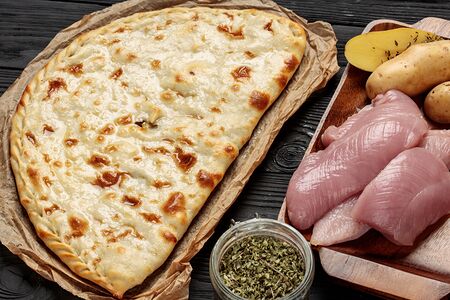 Картофель с индейкой