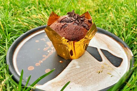 Маффин с шоколадом