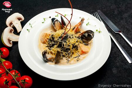 Черные спаггети