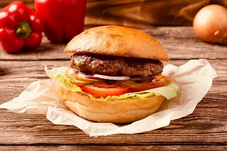 Бургер с говядиной