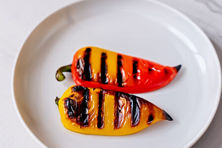 Перец болгарский на гриле