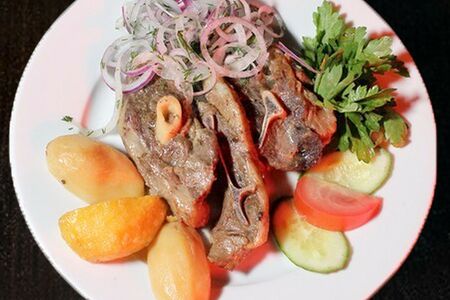 Казан-кебаб из баранины