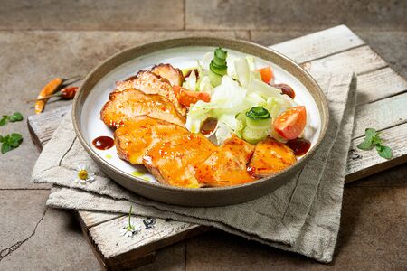 Индейка гриль в азиатском стиле