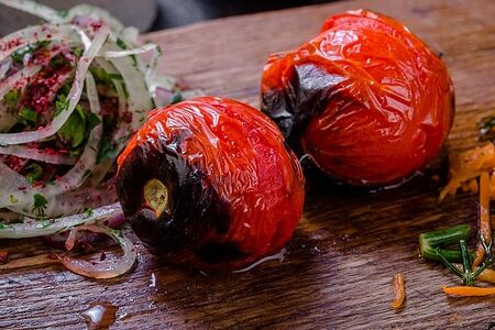 Шашлык из помидоров