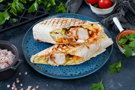 Сэндвич Куриный шашлык в лаваше