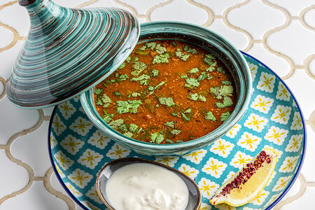 Чорба с телятиной и рисом