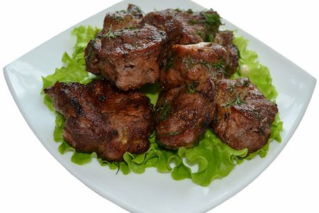 Шейка на углях