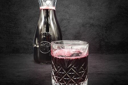Морс из чёрной смородины