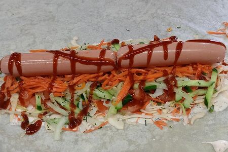 Ход-дог в лаваше